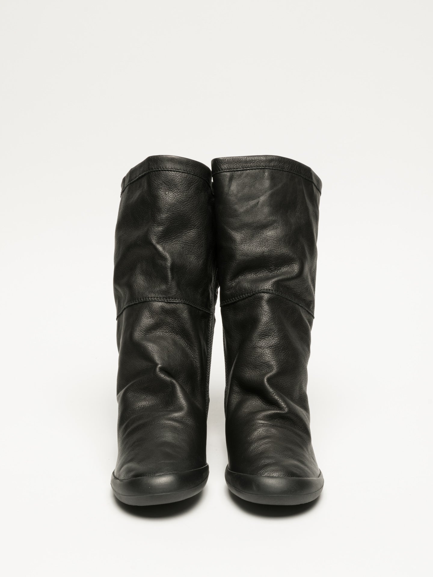 Softinos Carbon Black Knee-High Boots